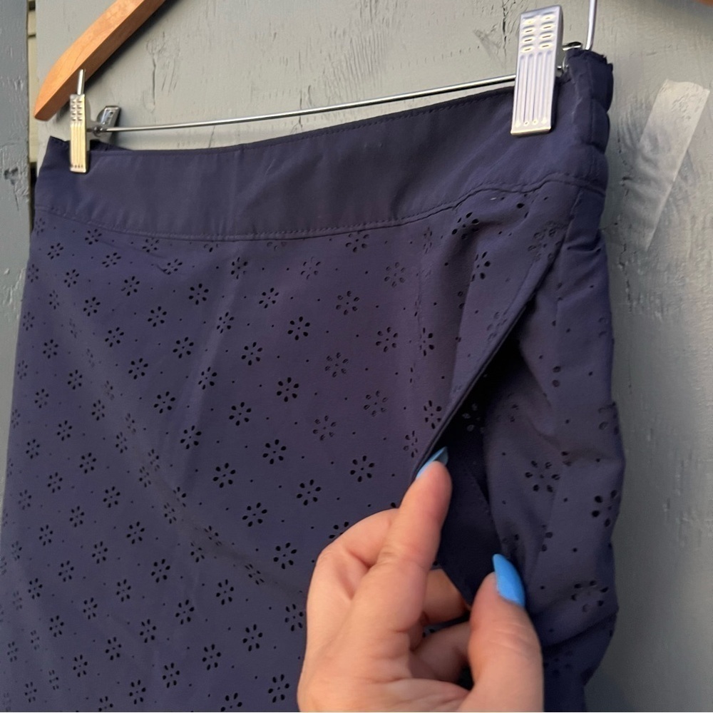 Speedo Womens Woven Skort Skirt Size XS Active Wear Pull On Navy Blue - Picture 6 of 11